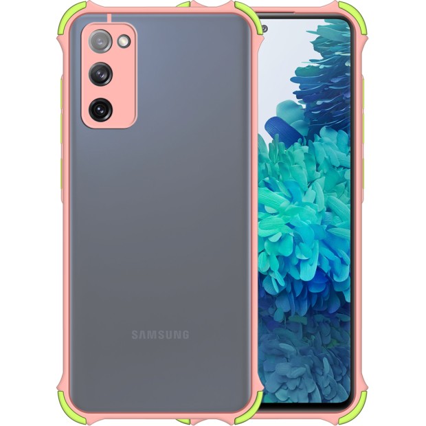 Чехол Armor Frame Samsung Galaxy S20 FE (Розовый)