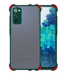 Чехол Armor Frame Samsung Galaxy S20 FE (Тёмно-зелёный)