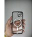 Чехол UMKU Shining with MagSafe Apple iPhone 13 (Black)