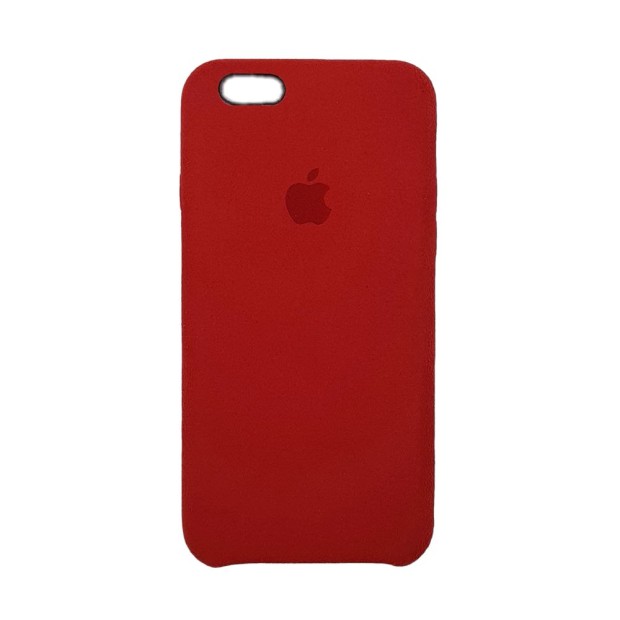 Чехол Alcantara Cover Apple iPhone 6 / 6s (красный)