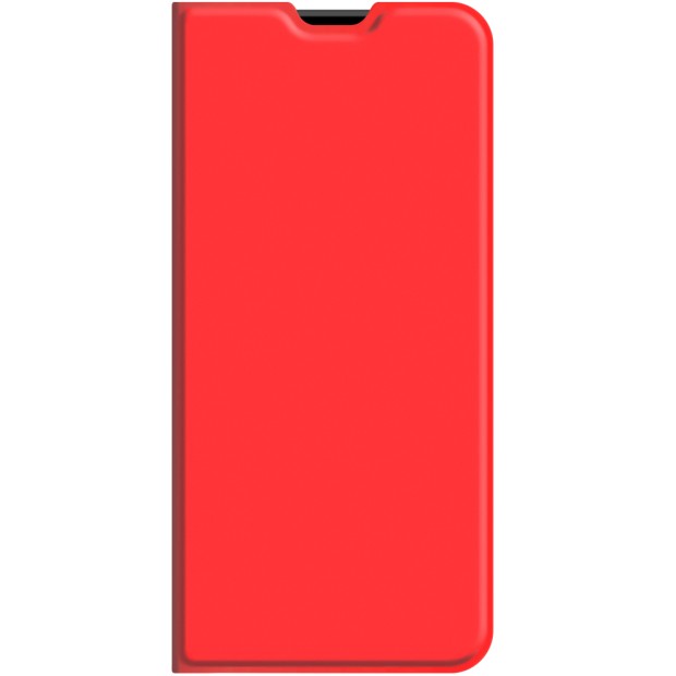 Чехол-книжка Dux Soft Xiaomi Redmi Note 9 / Redmi 10X (Красный)