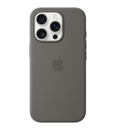 Чехол Silicone Case with MagSafe Apple iPhone 16 Pro (Stone Gray)