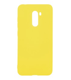 Силиконовый чехол iNavi Color Xiaomi Pocophone F1 (жёлтый)