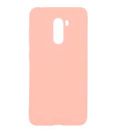 Силиконовый чехол iNavi Color Xiaomi Pocophone F1 (розовый)