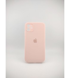 Силикон Original Square RoundCam Case Apple iPhone 11 (Chalk Pink)