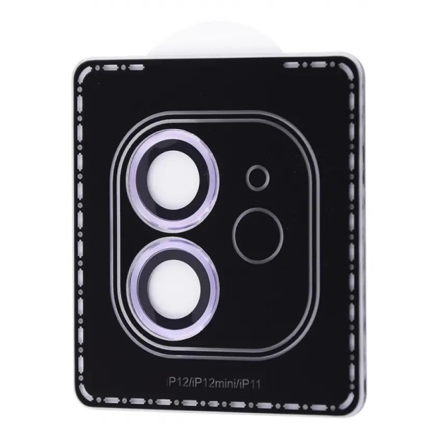 Защитное стекло на камеру Metal Gorilla Apple iPhone 11 / 12 / 12 mini (Purple)