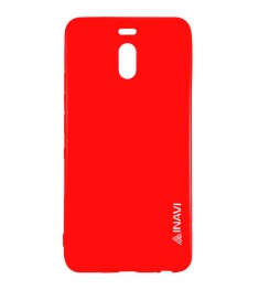 Силиконовый чехол iNavi Color Meizu M6 Note (Красный)