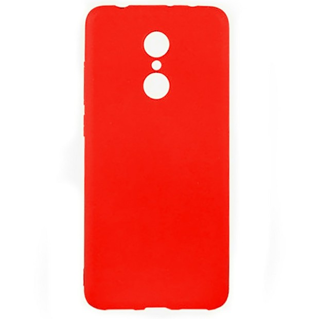 Чехол Силикон Multicolor Xiaomi Redmi 5 Plus (красный)