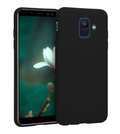 Силиконовый чехол iNavi Color Samsung Galaxy A6 (2018) A600 (черный)