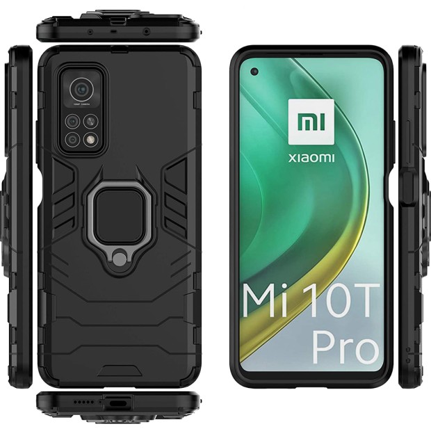 Бронь-чехол Ring Armor Case Xiaomi Mi 10T / Mi 10T Pro (Чёрный)