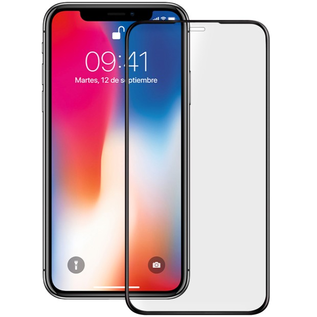 Стекло 5D Japan AirBag Apple iPhone X / XS / 11 Pro Black