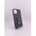 Бронь-чехол Ring Serge Armor Case Apple iPhone 12 / 12 Pro (Чёрный)