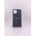 Бронь-чехол Ring Serge Armor Case Apple iPhone 12 / 12 Pro (Чёрный)