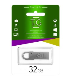 USB флеш-накопичувач Touch & Go 027 Metal Series 32Gb (Коротка)