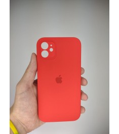 Силикон Original Square RoundCam Case Apple iPhone 11 (05) Product RED