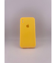 Силикон Original Square RoundCam Case Apple iPhone X / XS (74) Sunflower