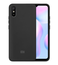 Силикон Original 360 Case Logo Xiaomi Redmi 9A (Чёрный)