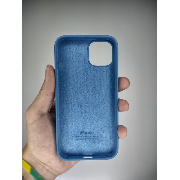 Силикон Original Round Case Apple iPhone 13 (45) Denim Blue