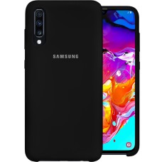 Силиконовый чехол Original Case Samsung Galaxy A70 (2019) (Чёрный)