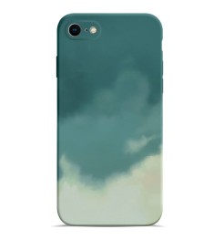 Силикон WAVE Watercolor Case iPhone 7 / 8 / SE 2 (dark green/gray)