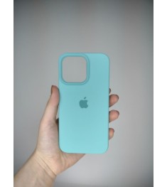 Силикон Original Round Case Apple iPhone 13 Pro (23) Sea Blue