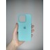 Силикон Original Round Case Apple iPhone 13 Pro (23) Sea Blue