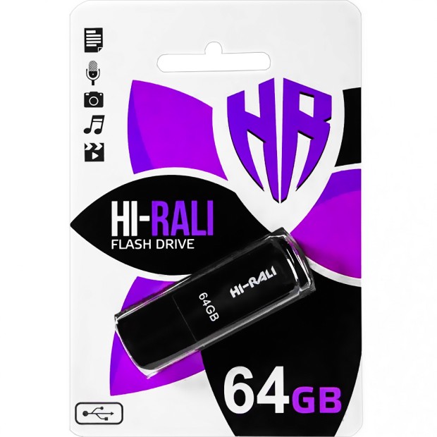 USB 3.0 флеш-накопитель Hi-Rali Taga 64Gb
