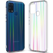 Силикон 3D Gradient Case Samsung Galaxy M31 (2020) (Прозрачный)