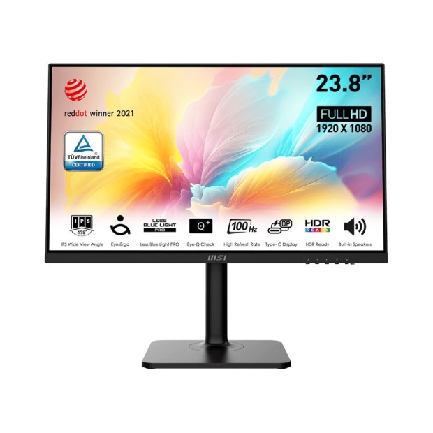 Монитор MSI 23.8" Modern MD2412P IPS Black 100Hz