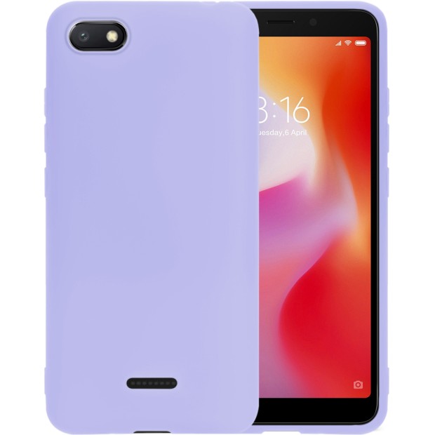 Силиконовый чехол iNavi Color Xiaomi Redmi 6A (фиолетовый)