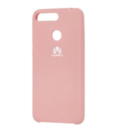 Силиконовый чехол Original Case Huawei Y6 (2018) (Пудра)