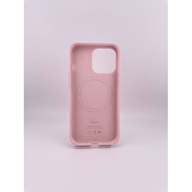 Чехол Silicone Case with MagSafe Apple iPhone 13 Pro (Chalk Pink)