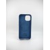 Чехол Silicone Case with MagSafe Apple iPhone 15 (Storm Blue)