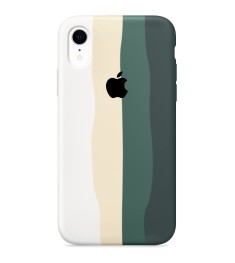 Силікон Rainbow Case Apple iPhone XR (Green)