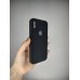 Силикон Original Square RoundCam Case Apple iPhone X / XS (07) Black
