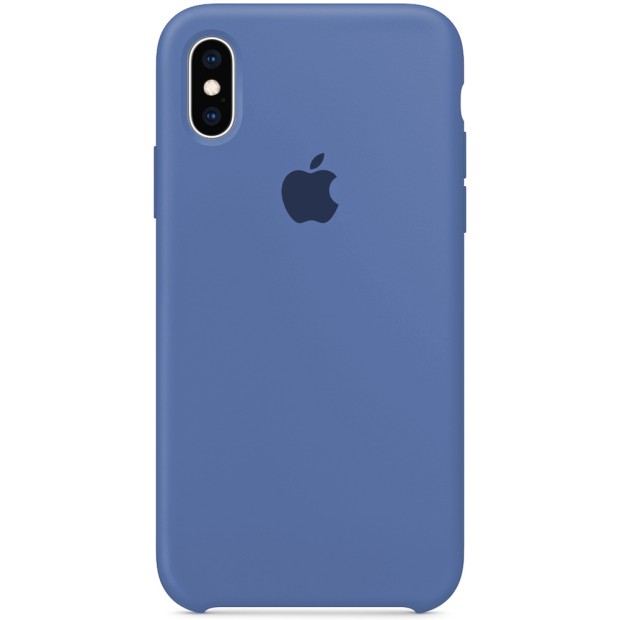 Силиконовый чехол Original Case Apple iPhone XS Max (45) Denim Blue