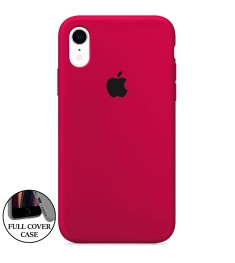 Силикон Original Round Case Apple iPhone XR (04) Rose Red