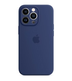 Силикон Original RoundCam Case Apple iPhone 13 Pro Max (32) Deep Navy