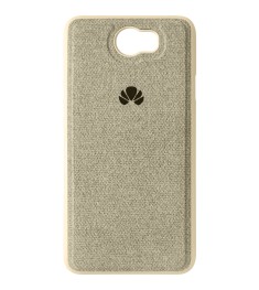 Силикон Textile Huawei Y5-2 (Бежевый)