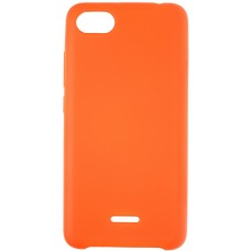 Чехол Silicone Cover Xiaomi Redmi 6A (оранжевый)