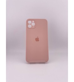 Силикон Original Square RoundCam Case Apple iPhone 11 Pro Max (08) Pink Sand