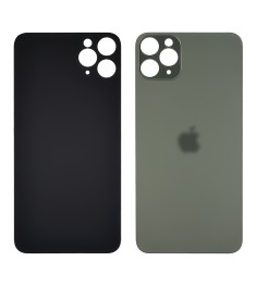 Заднее стекло корпуса для Apple iPhone 11 Pro Midnight Green (тёмно-зелёное) (Bi..