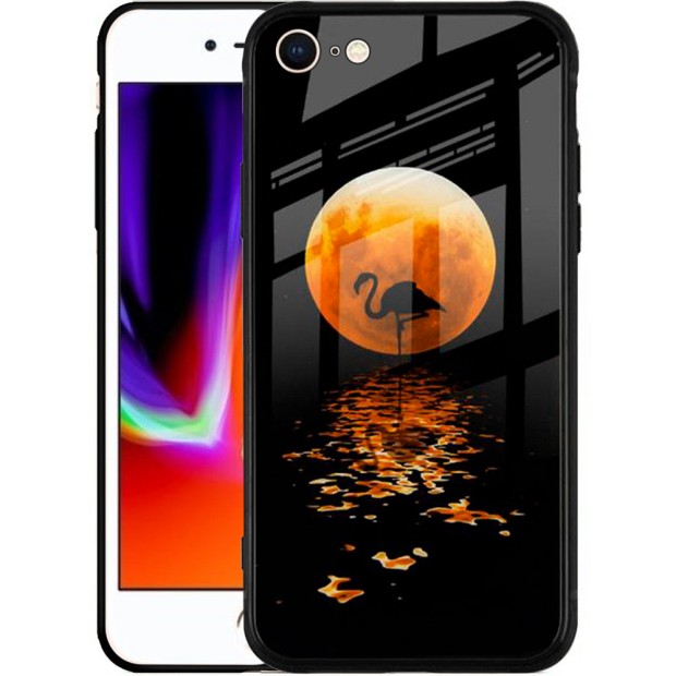 Накладка Luminous Glass Case Apple iPhone 7 / 8 (Moon)