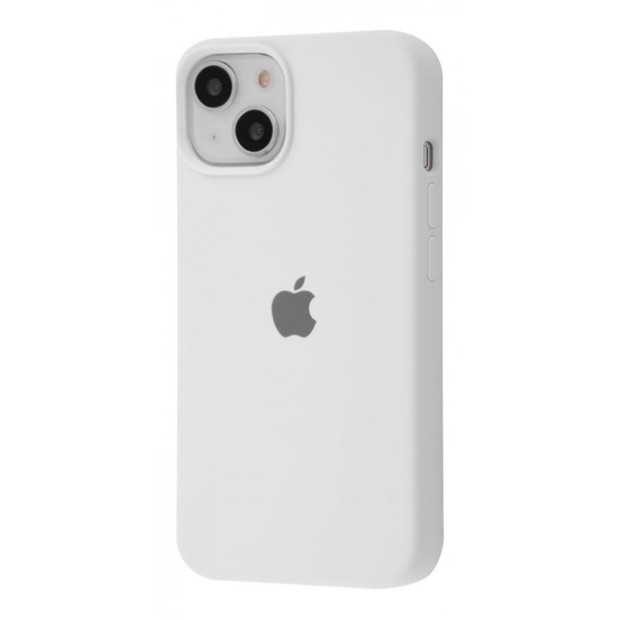 Силикон Original RoundCam Case Apple iPhone 15 (41) Hard White