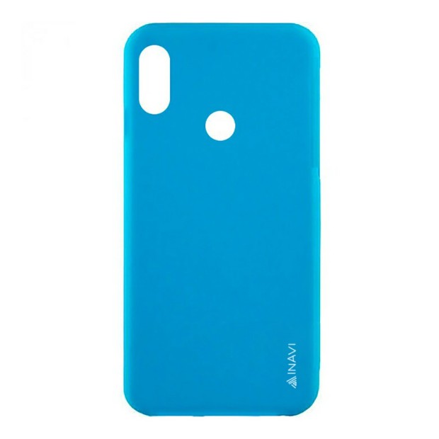 Силиконовый чехол iNavi Color Xiaomi Redmi Note 4x (голубой)