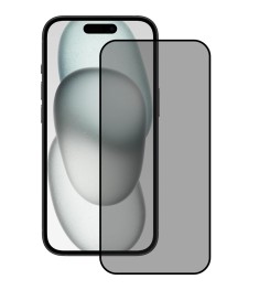 Защитное стекло 5D Privacy HD Apple iPhone 15 Pro Max Black