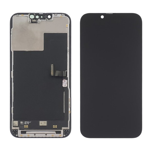 Дисплей для Apple iPhone 13 Pro с чёрным тачскрином Original (переклееное стекло)