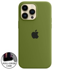 Силикон Original Round Case Apple iPhone 14 Pro Max (46) Deep Green