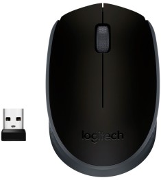 Мышь беспроводная Wireless Logitech M171 (910-004640) (Grey/Black)