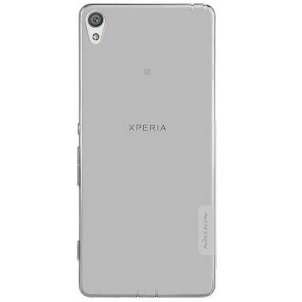 Силиконовый чехол Nillkin Nature Sony Xperia XA F3112 (серый)